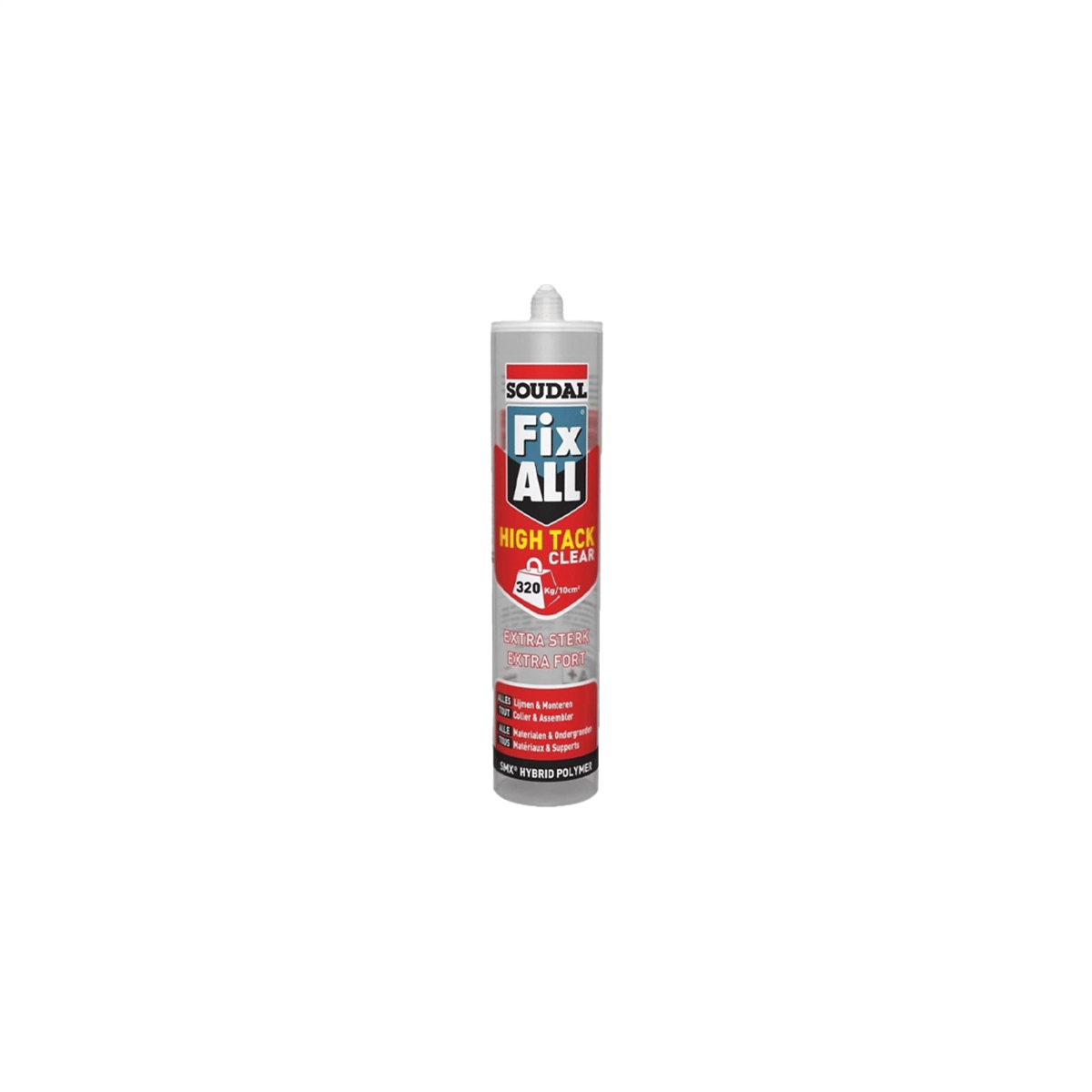 Soudal Fix All High Tack Şeffaf Kartuş 290 ml