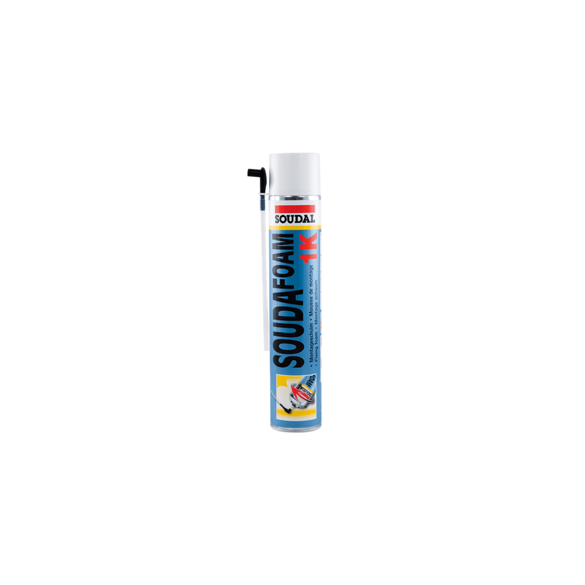 Soudal Soudafoam 1K Hortumlu Köpük Sarı 750 ml