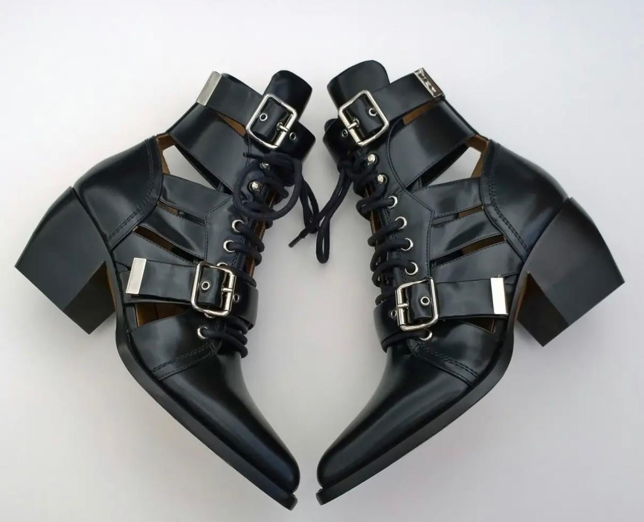 Chloe Black Rylee Boots Shop 39,5