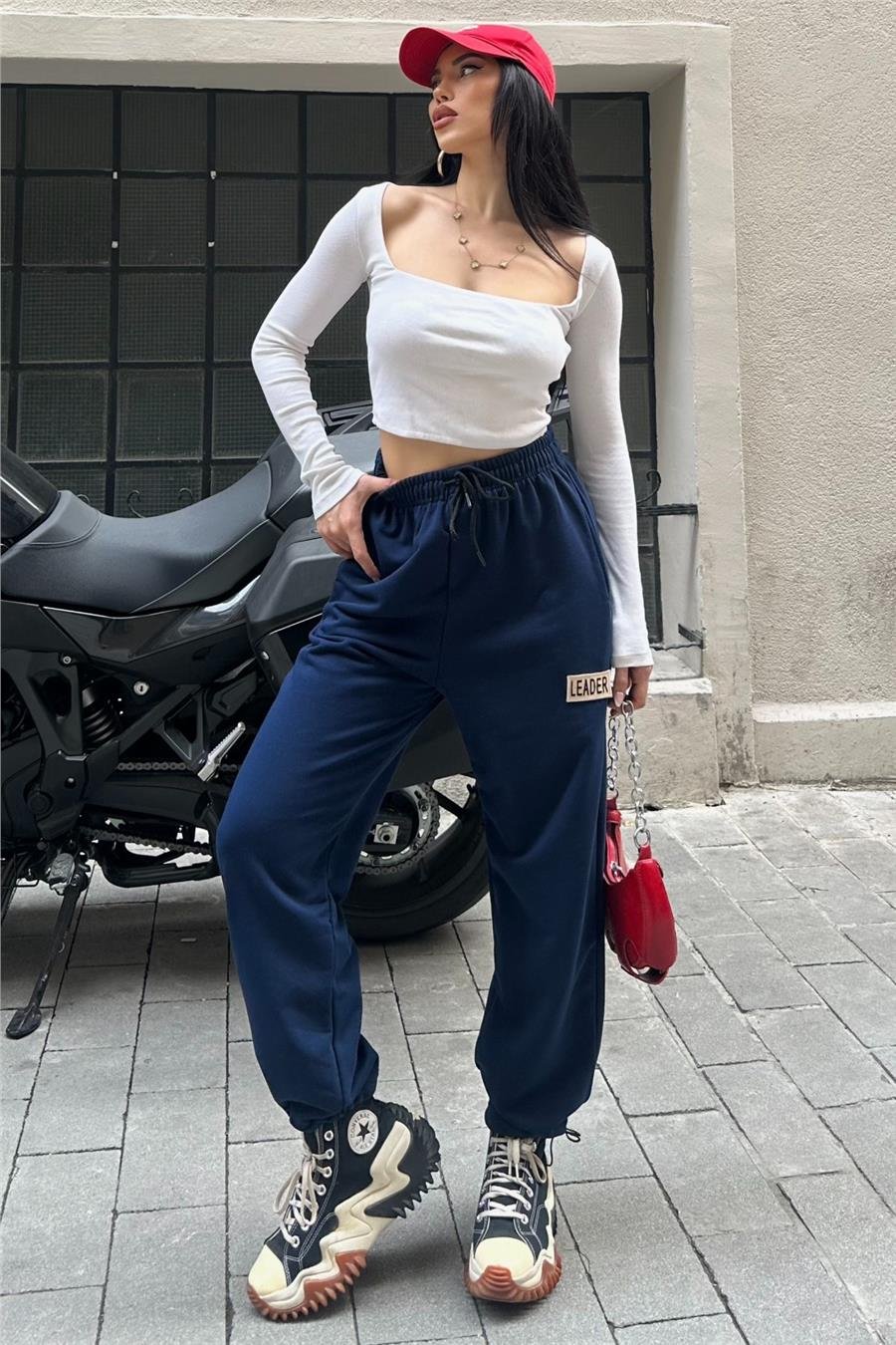 Laci Bağcıklı Eşofman Altı