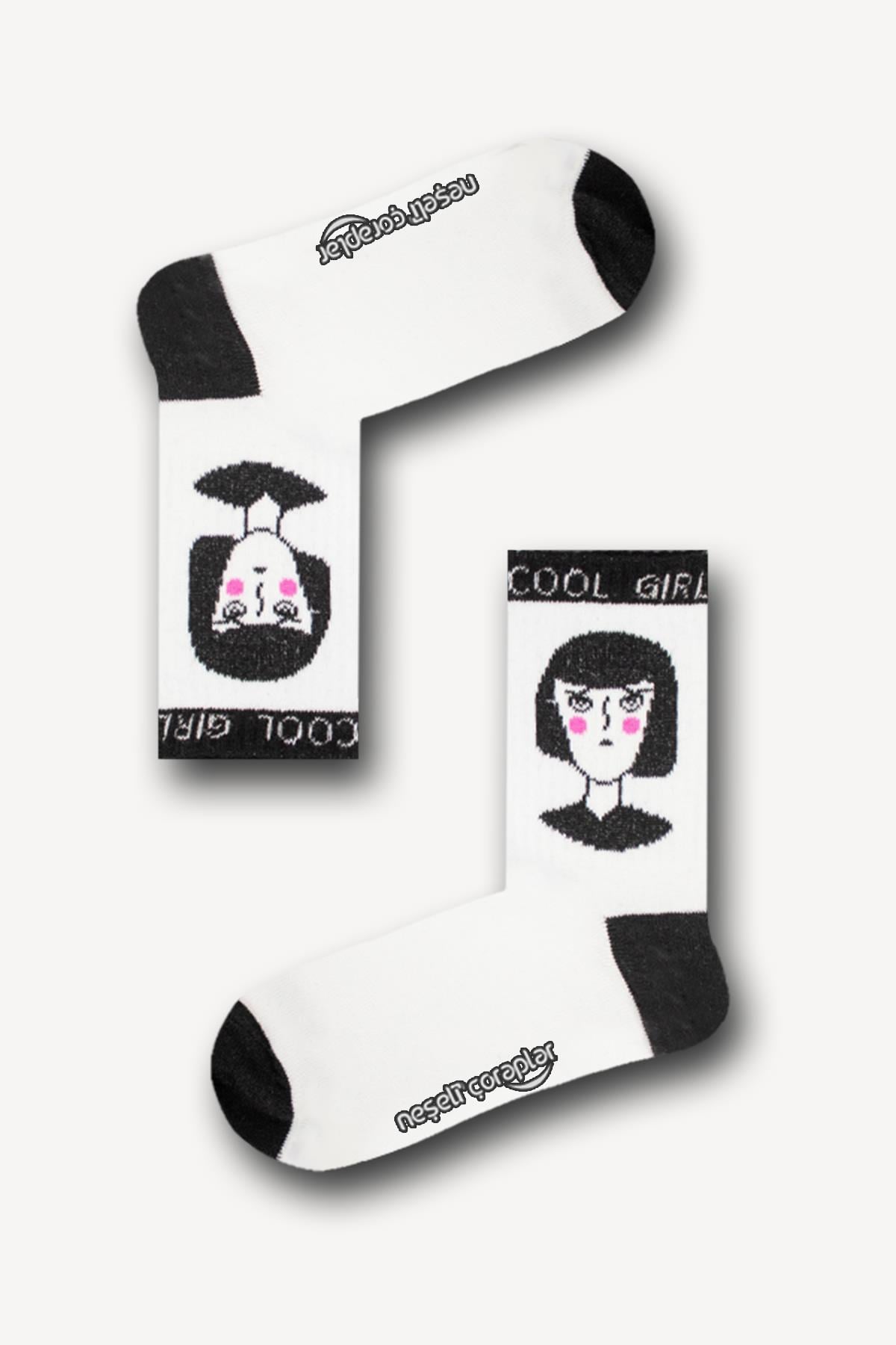 Cool Girl Atletik Kadın Çorap