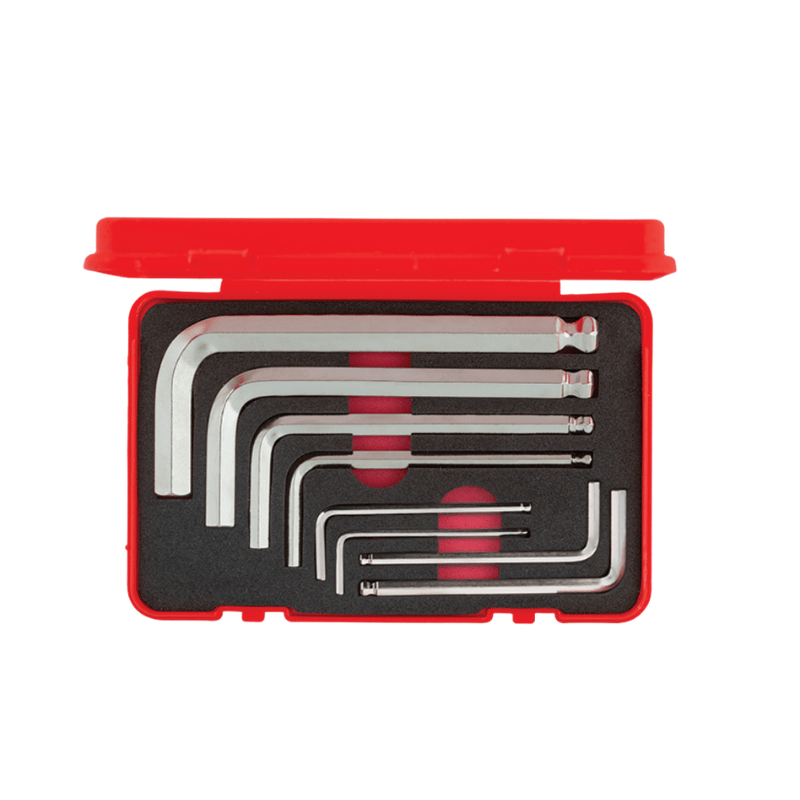 Yuvarlak Başlı Allen Anahtar Takımı Standart Boy (8 Parca)