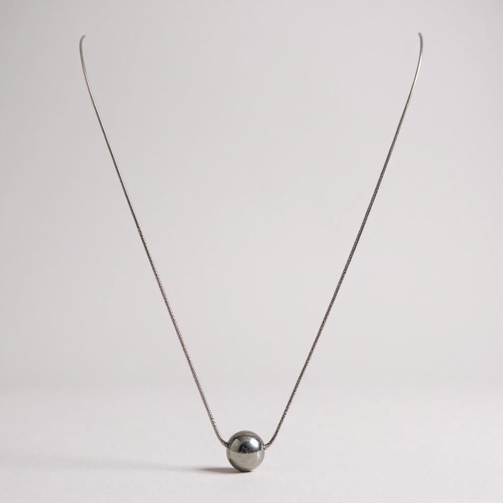 Xuping Silver Topçuk Uçlu Kolye