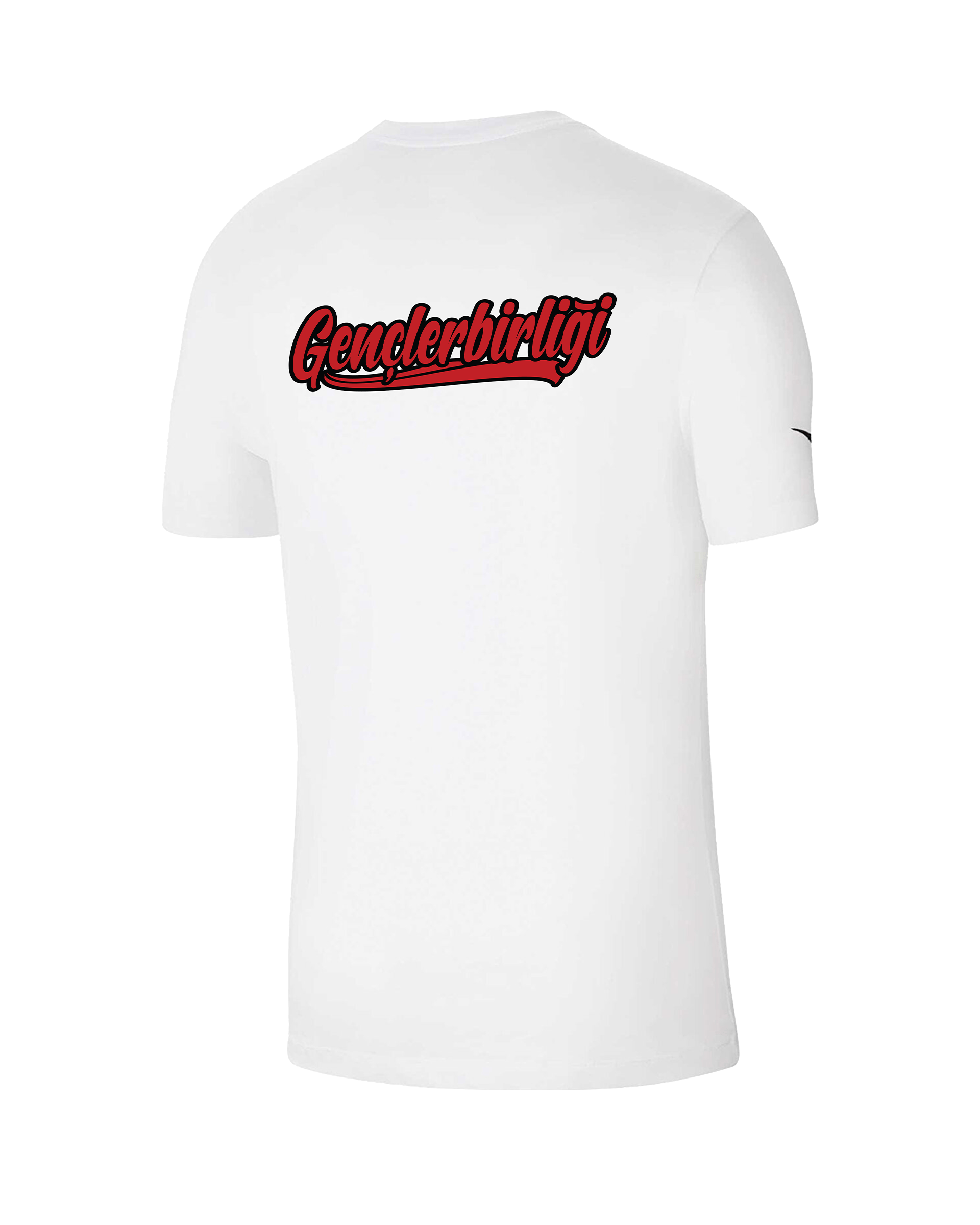 Gençlerbirliği Beyaz Pamuklu Futbol  T-shirt  