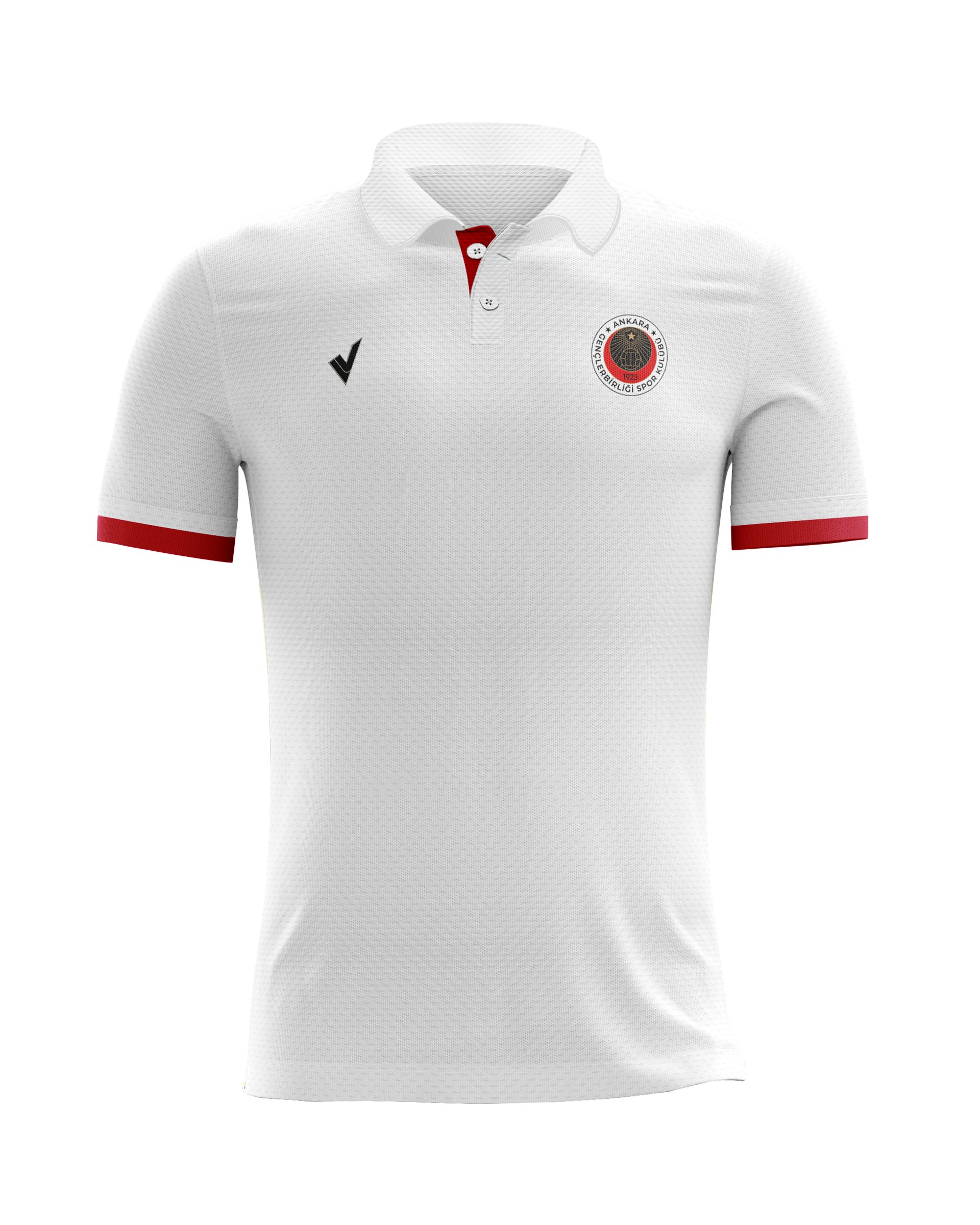 Gençlerbirliği Beyaz Polo Yaka Tişört 