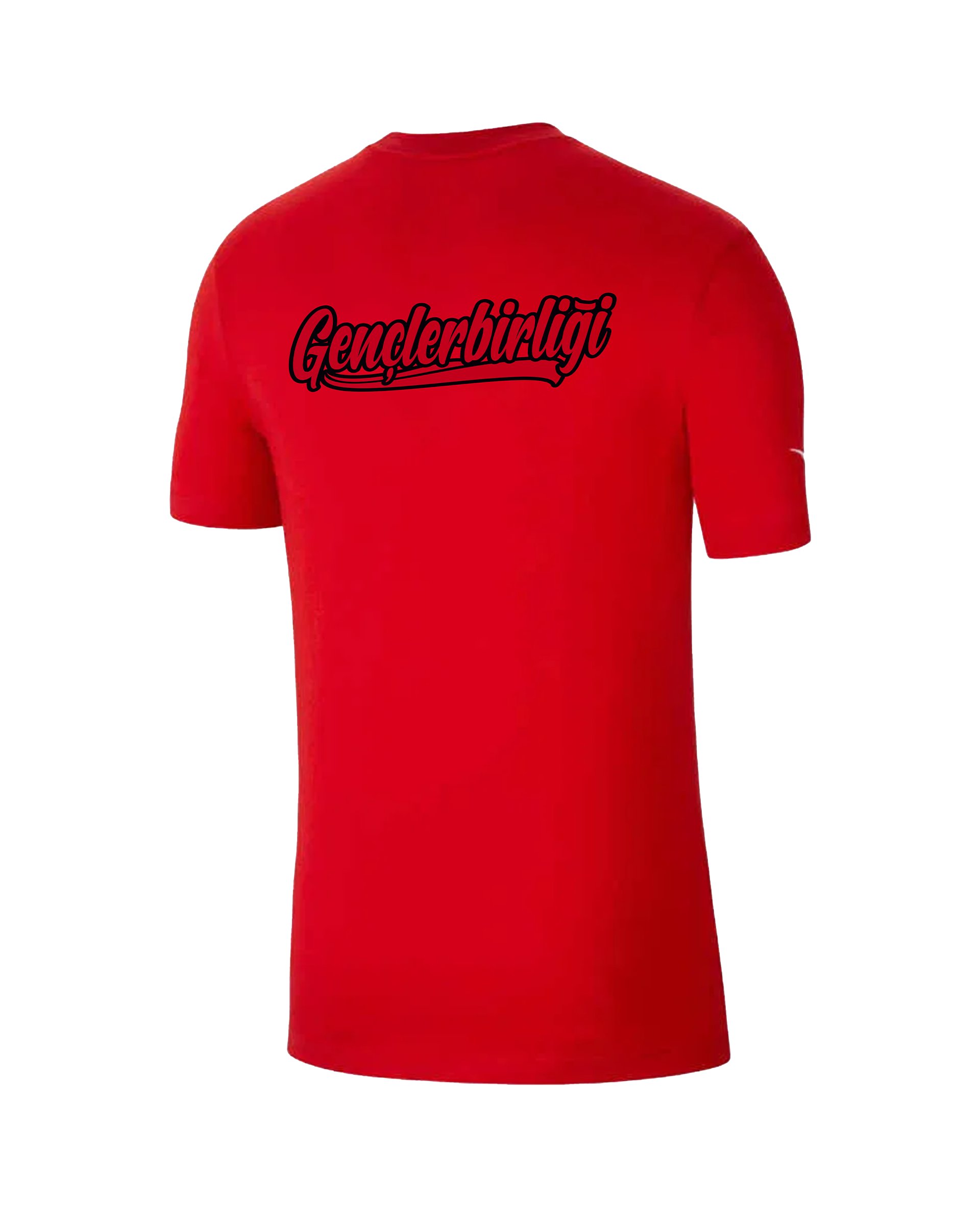 Gençlerbirliği Kırmızı Pamuklu Futbol  T-shirt  
