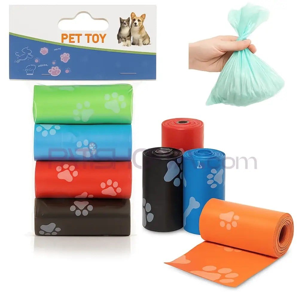 Köpek Dışkı Toplama Poşeti – 4'lü Paket
