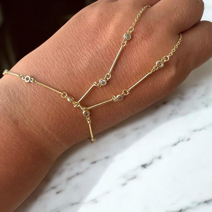 Özel Seri Kadın Gold Renk Araları Beyaz Kristal Taşlı Çelik Şahmeran