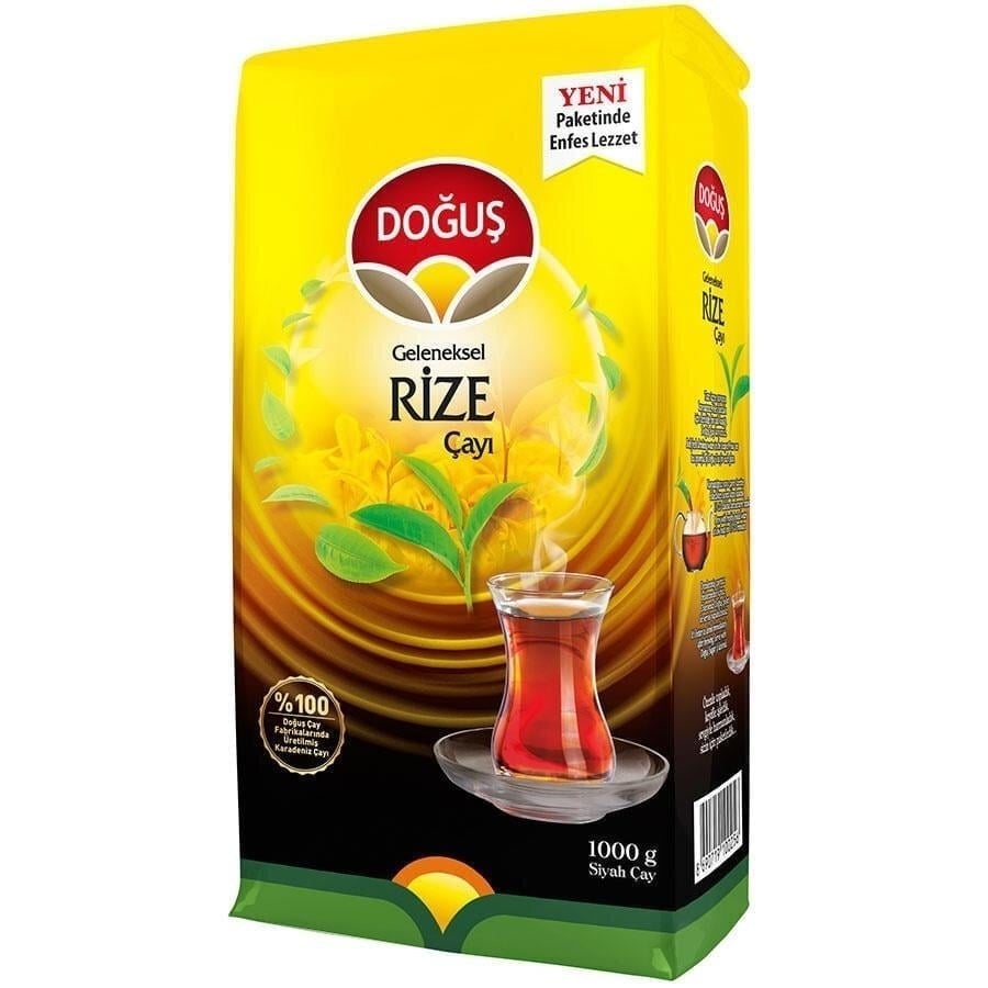Doğuş Rize Sarı Çay 1000 Gr.Metalize*12