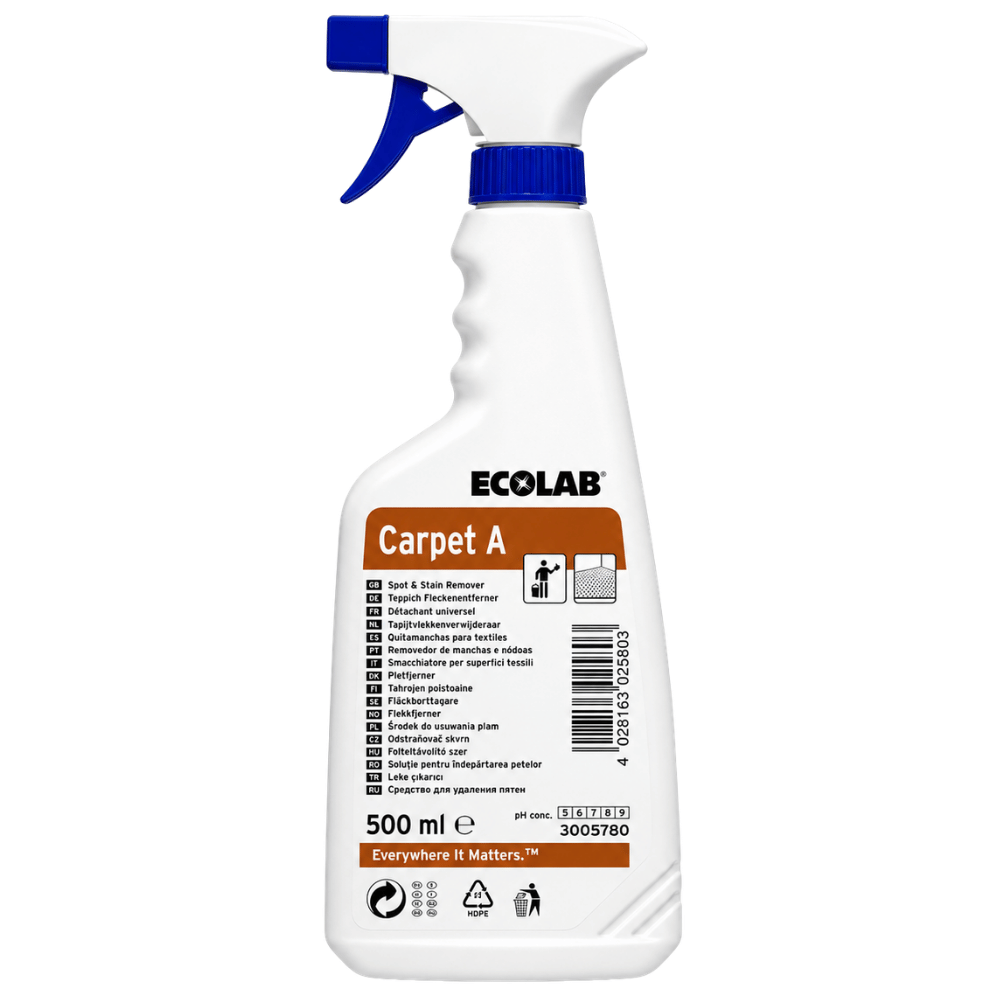 Ecolab Carpet A Halı Leke Tem.Suda Çöz.500Ml