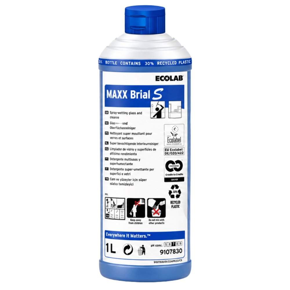 Ecolab Maxx Brial 2 Cam Ve Yüzey Tem Ürünü 1 Kg
