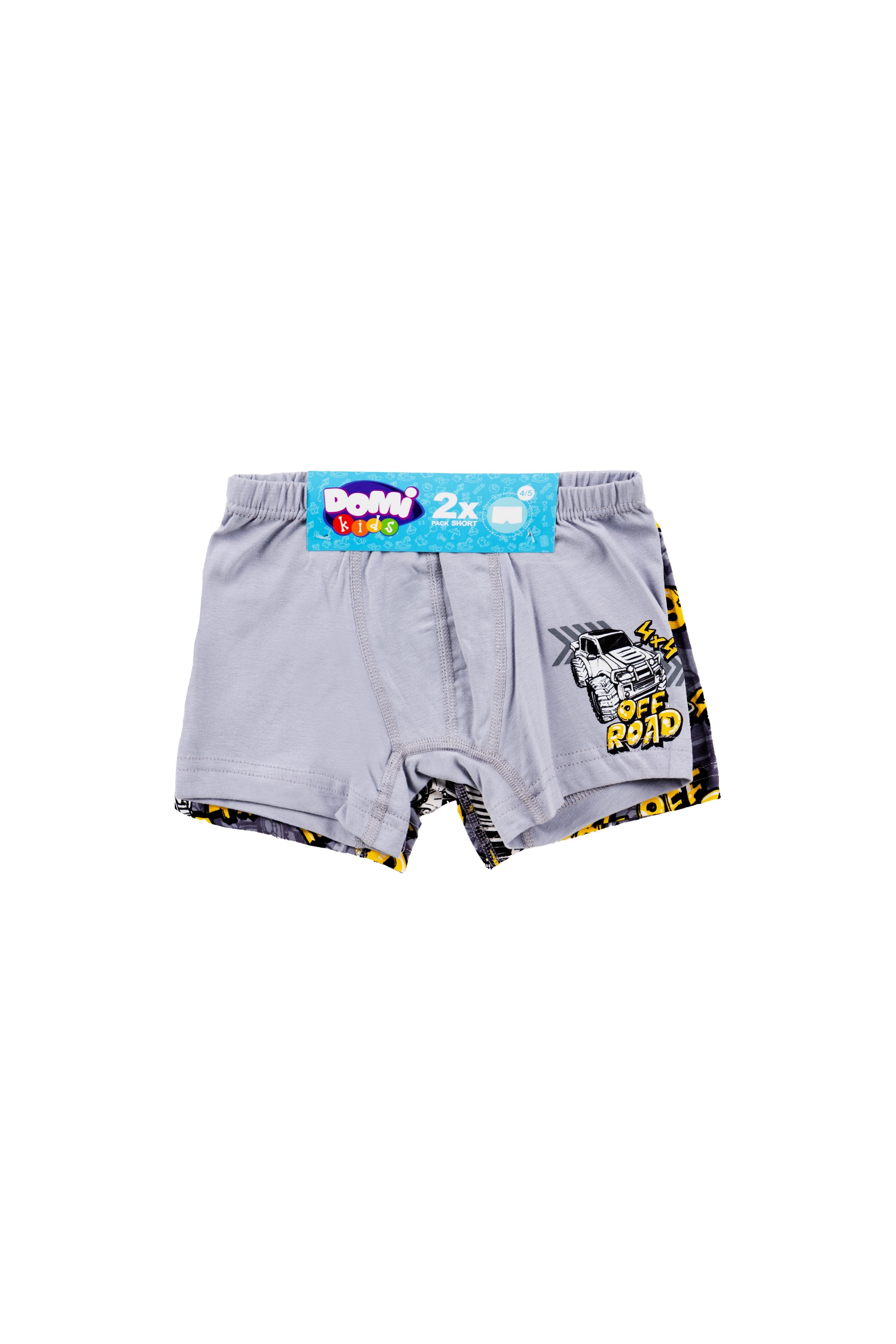 BOYS' UNDERWEAR - 2-PACK BOXER SHORTS