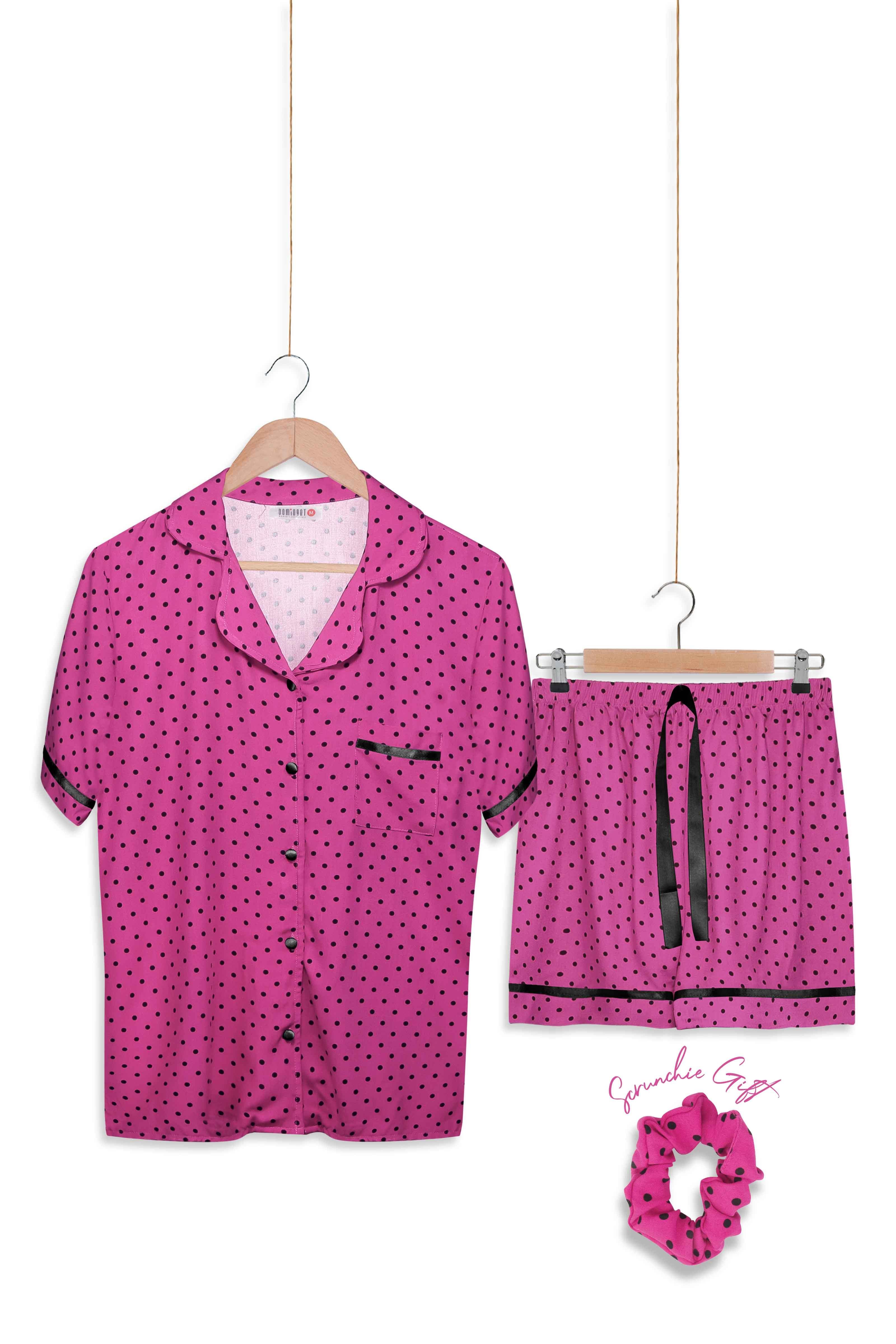 WOMEN'S PAJAMAS - SHORT SLEEVE
