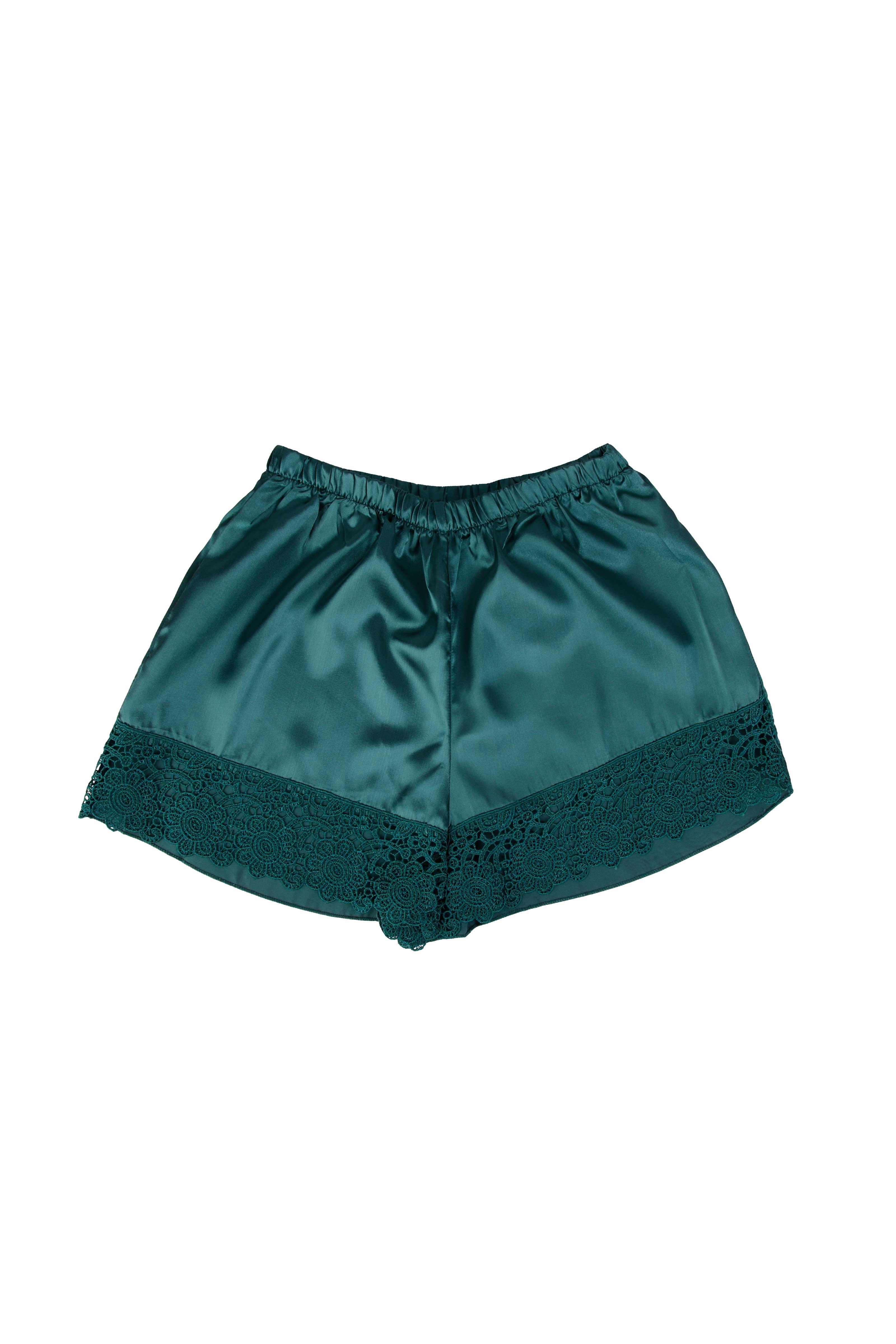 WOMEN'S SATIN SHORTS SET