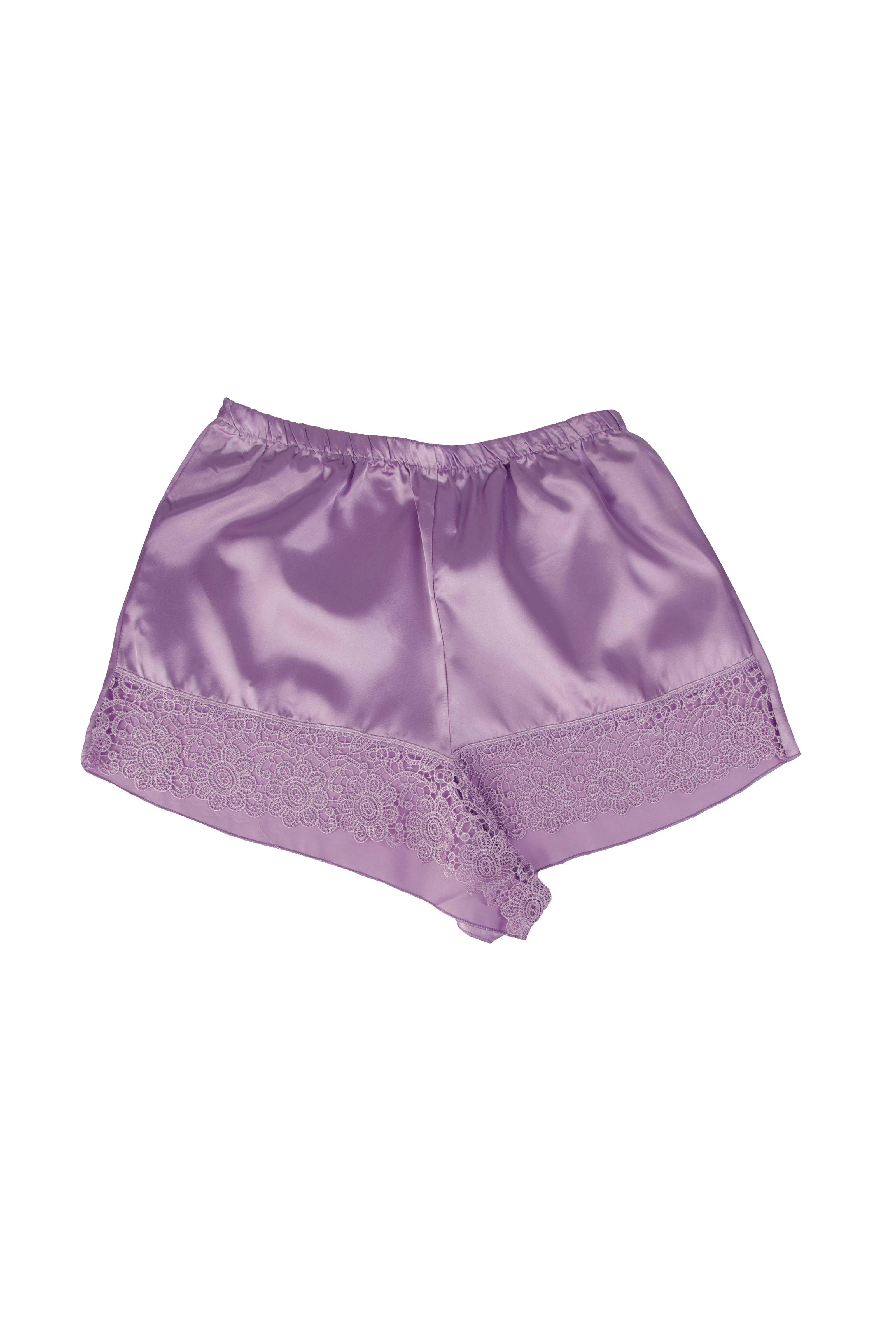 WOMEN'S SATIN SHORTS SET