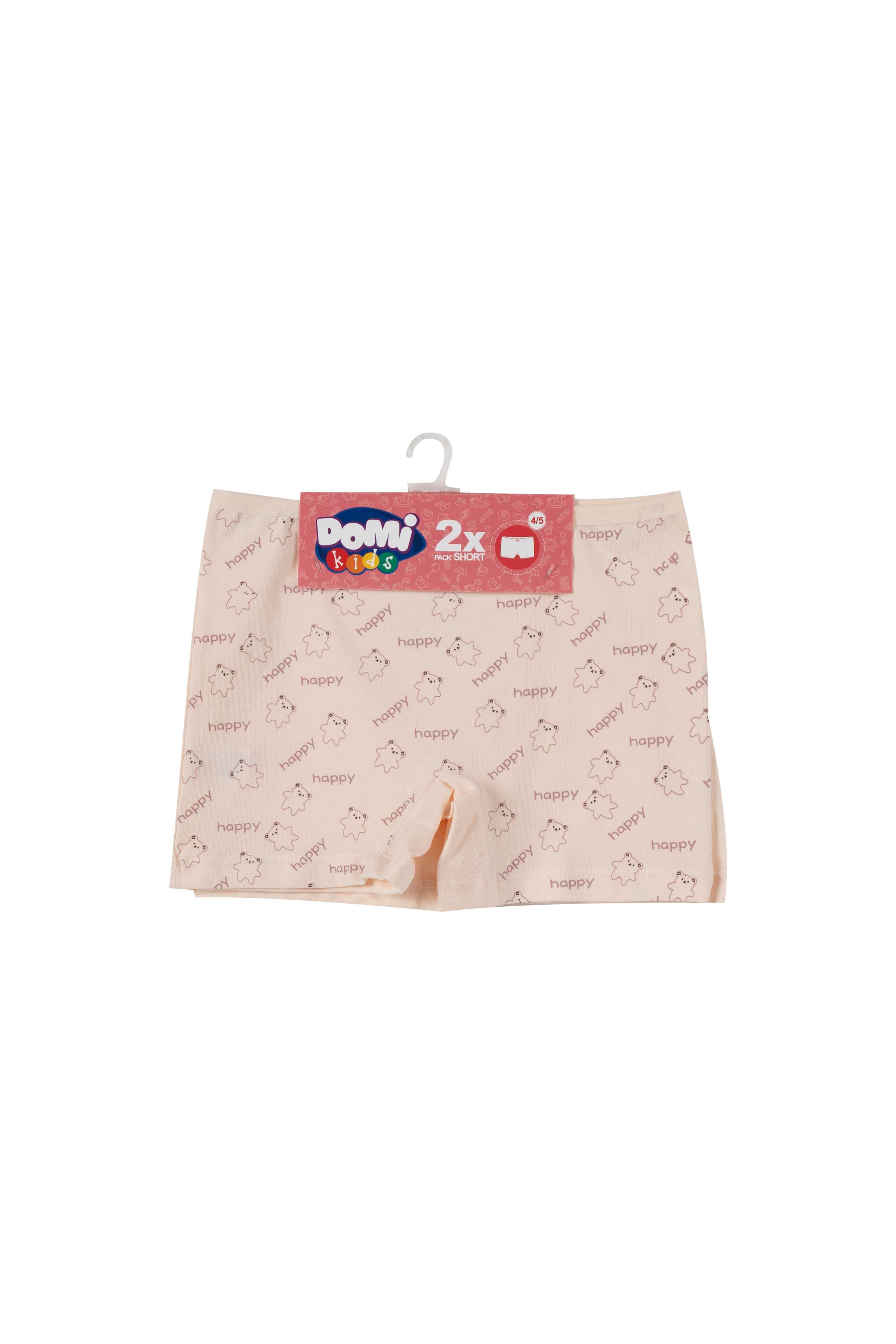 GIRL'S UNDERWEAR - 2-PACK SHORTS