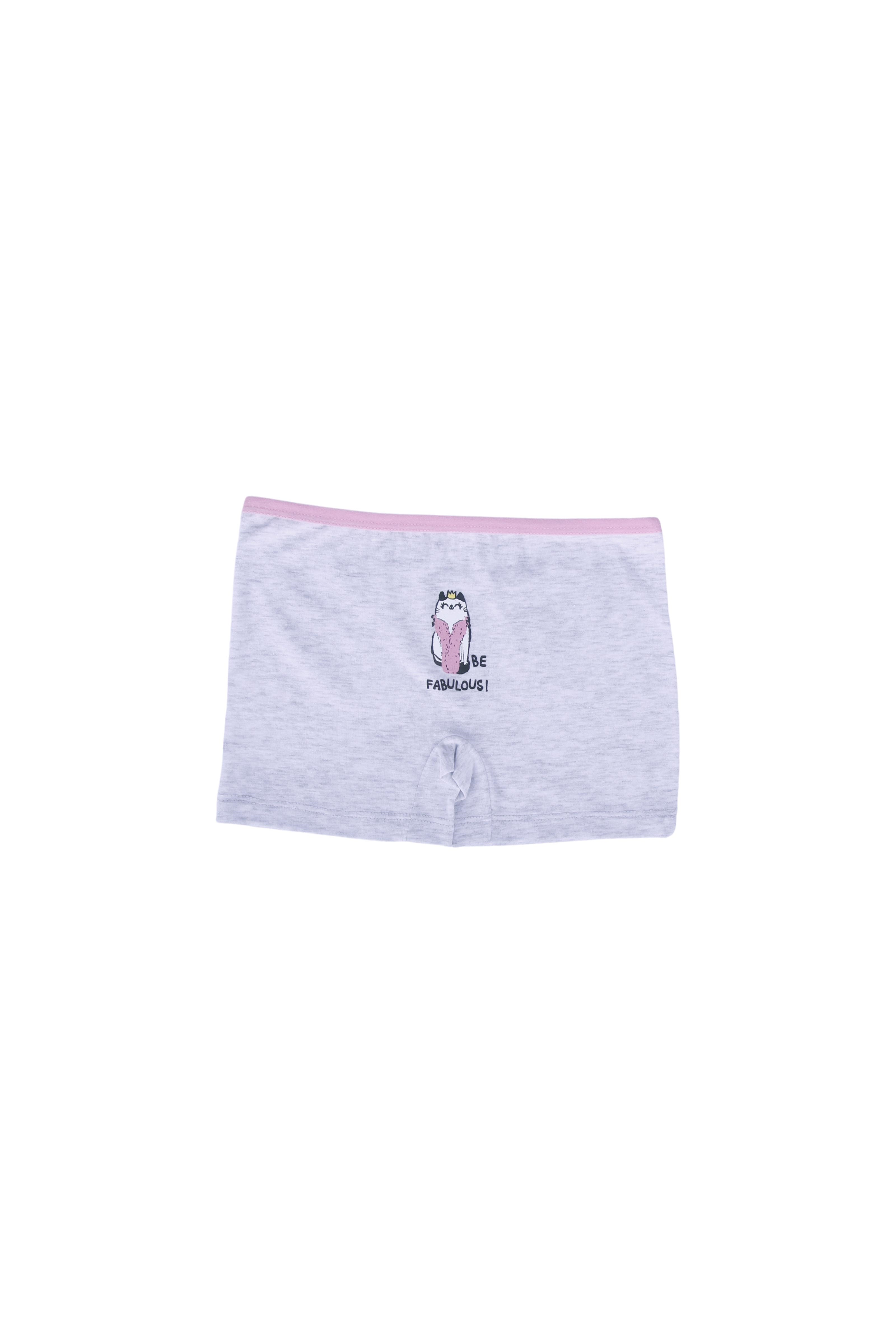 GIRL'S UNDERWEAR - 6-PACK BOXER SHORTS