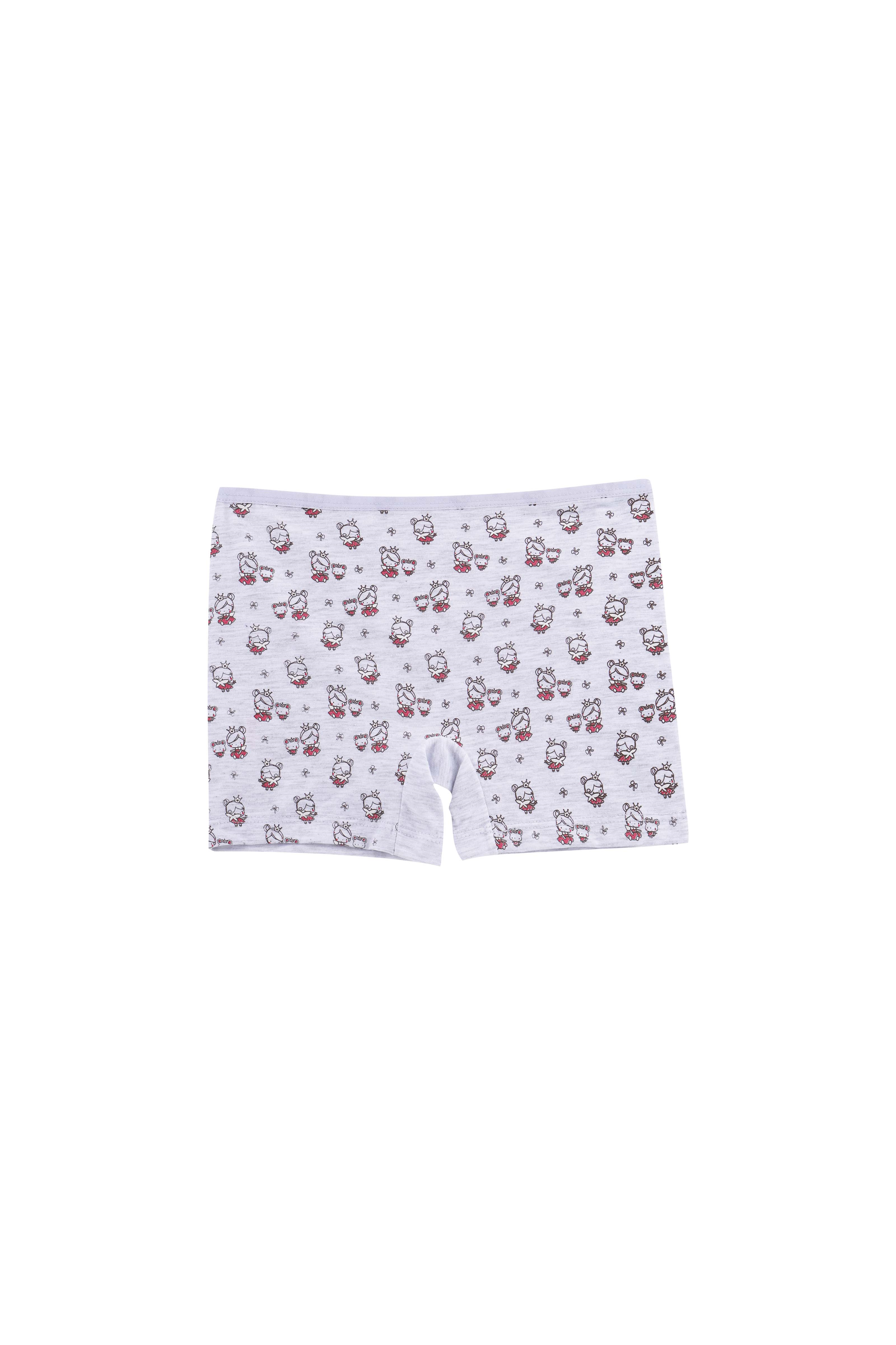 GIRL'S UNDERWEAR - 6-PACK BOXER SHORTS