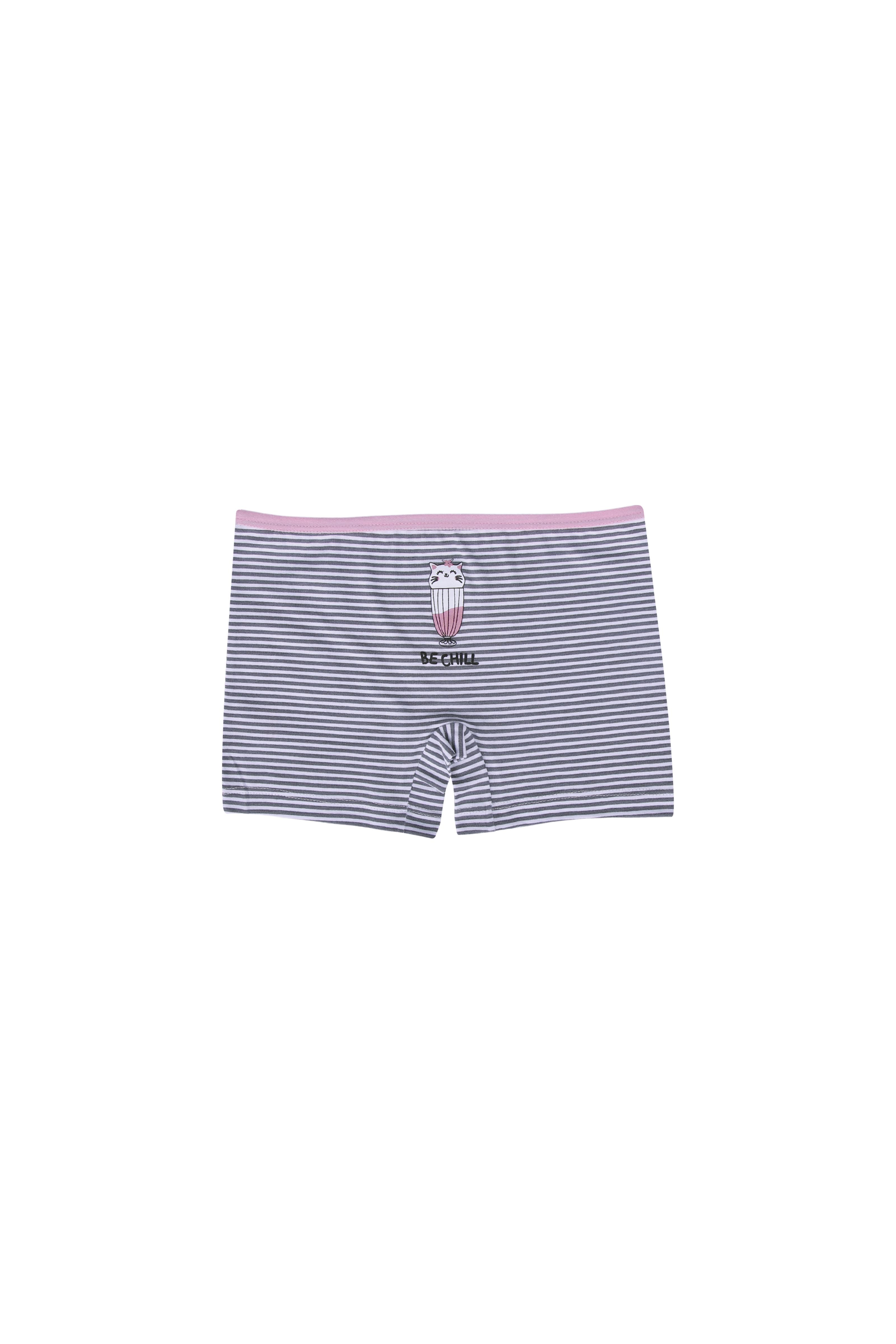 GIRL'S UNDERWEAR - 6-PACK BOXER SHORTS