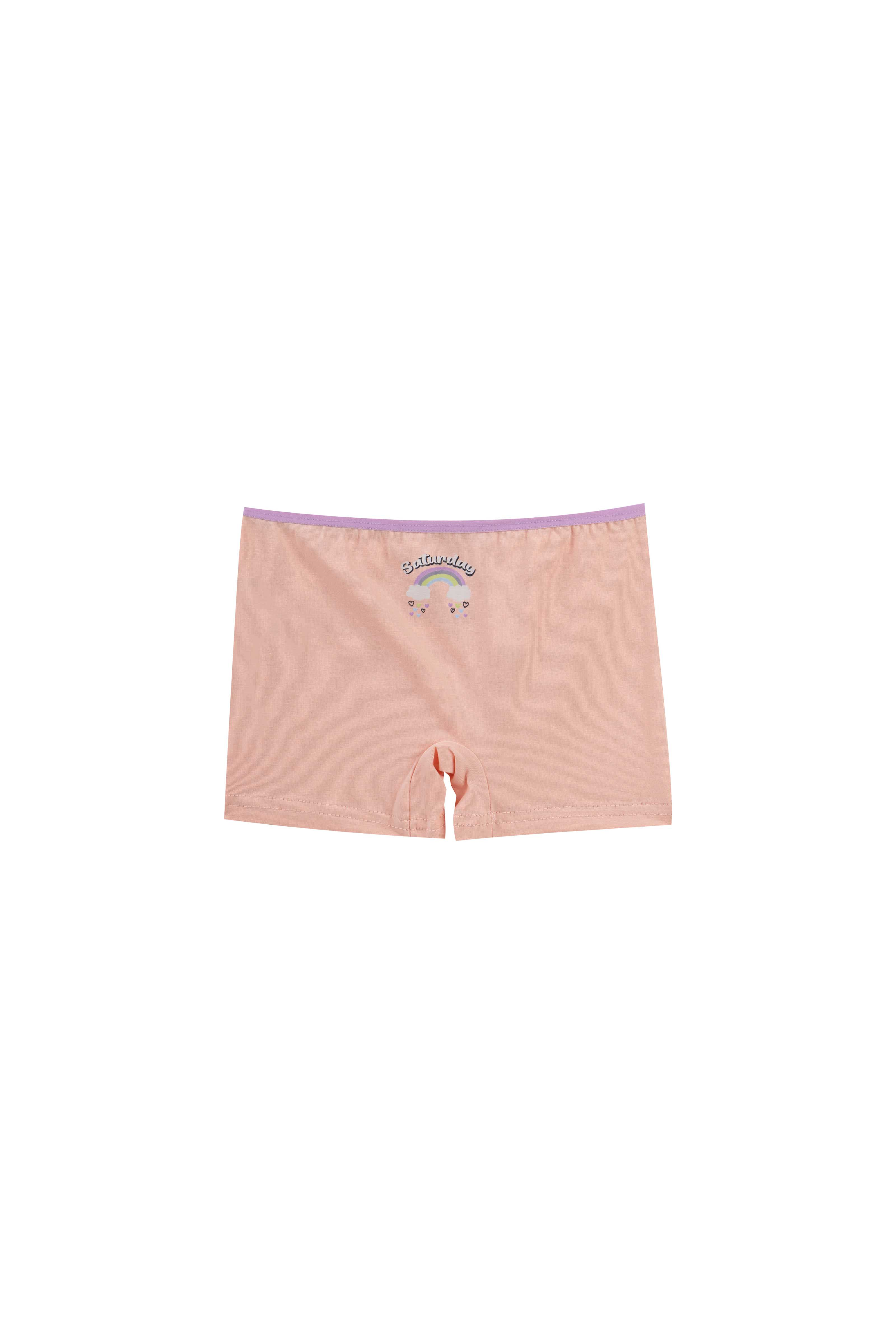 GIRL'S UNDERWEAR - 6-PACK BOXER SHORTS