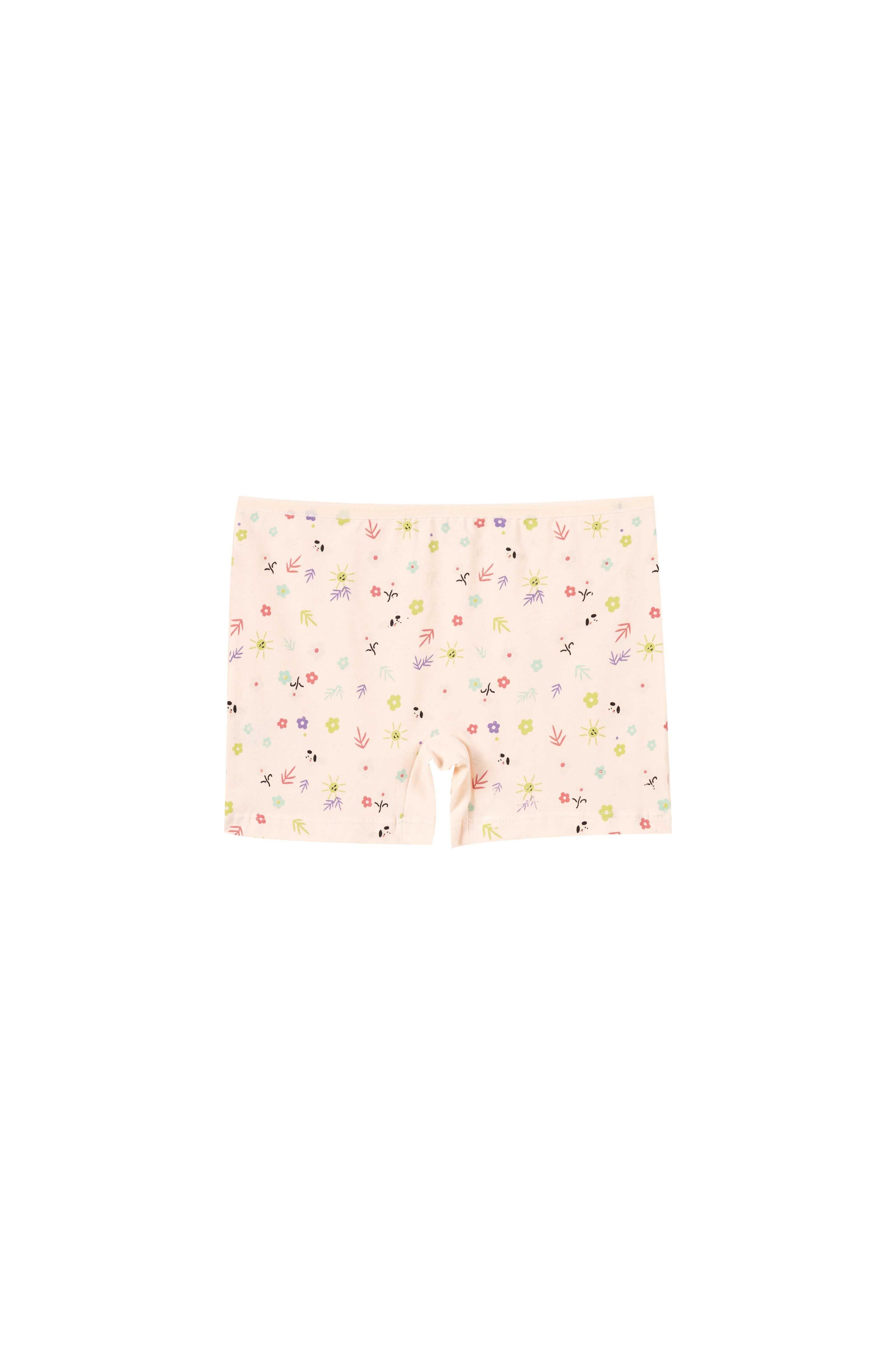 GIRL'S UNDERWEAR - 6-PACK BOXER SHORTS