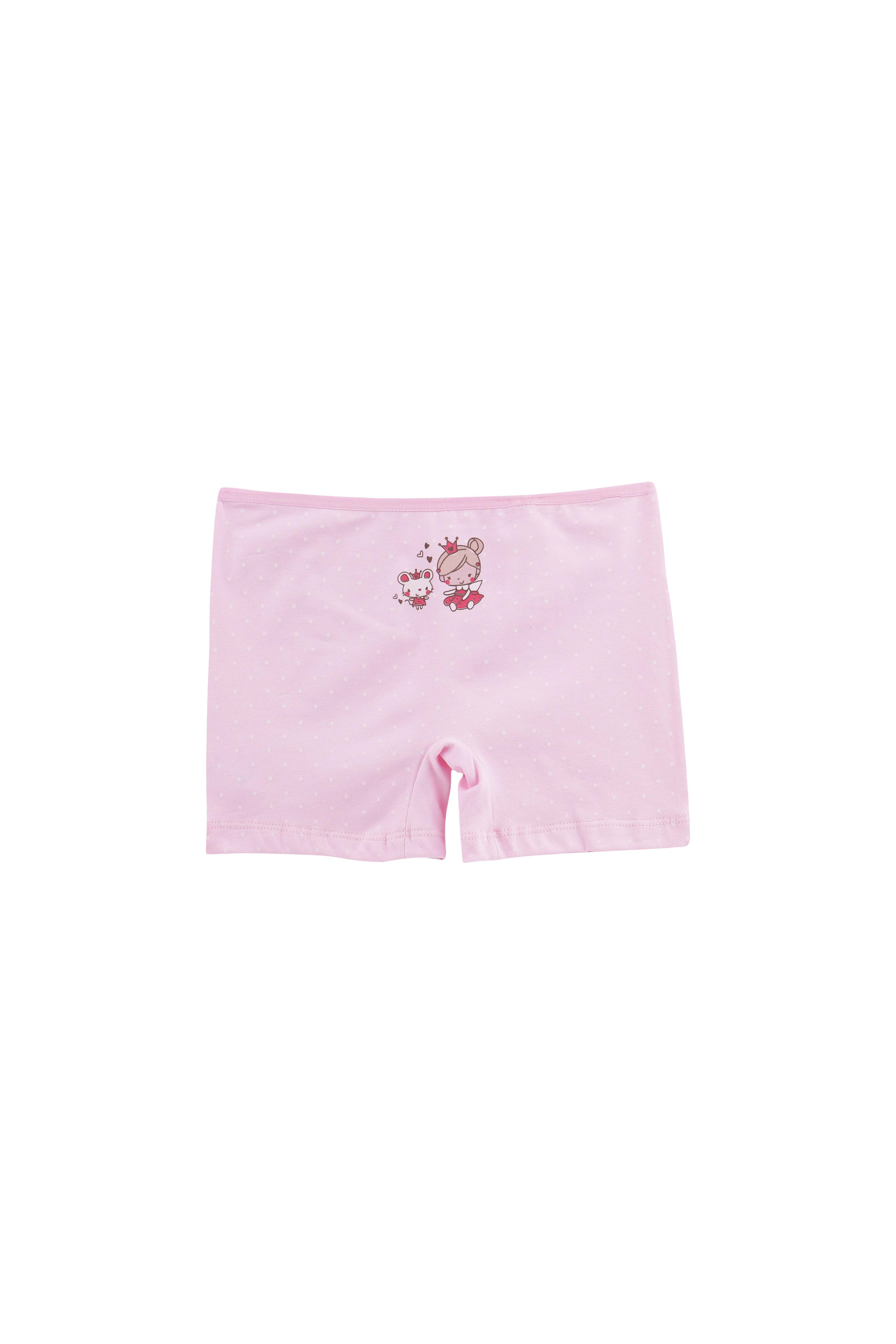 GIRL'S UNDERWEAR - 6-PACK BOXER SHORTS