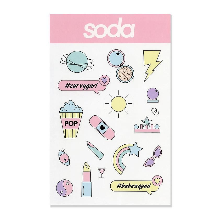 Decorative stickers SODA 2