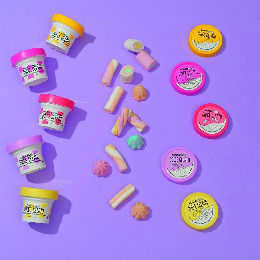 Express mask (Lifting effect) for face(Frosty pineapple)