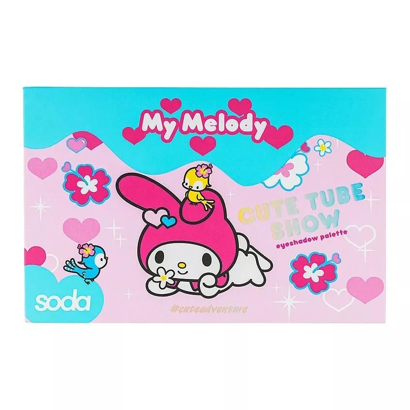 Eyeshadow palette CUTETUBE SHOW  cuteadventure 21g