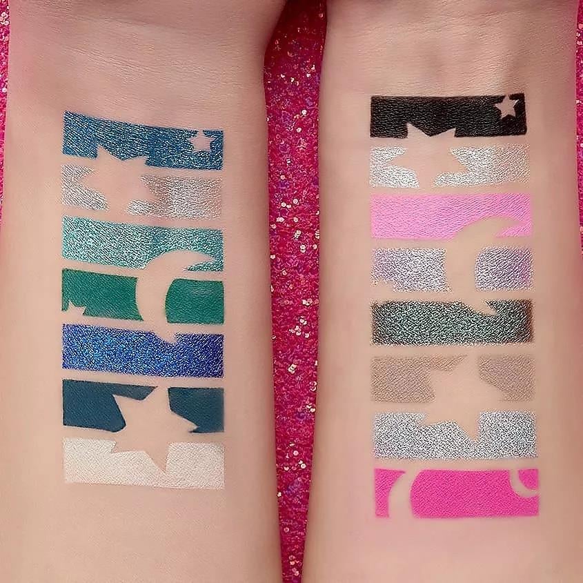 Eyeshadow palette ELECTRO WORLD  softdivalution 21g