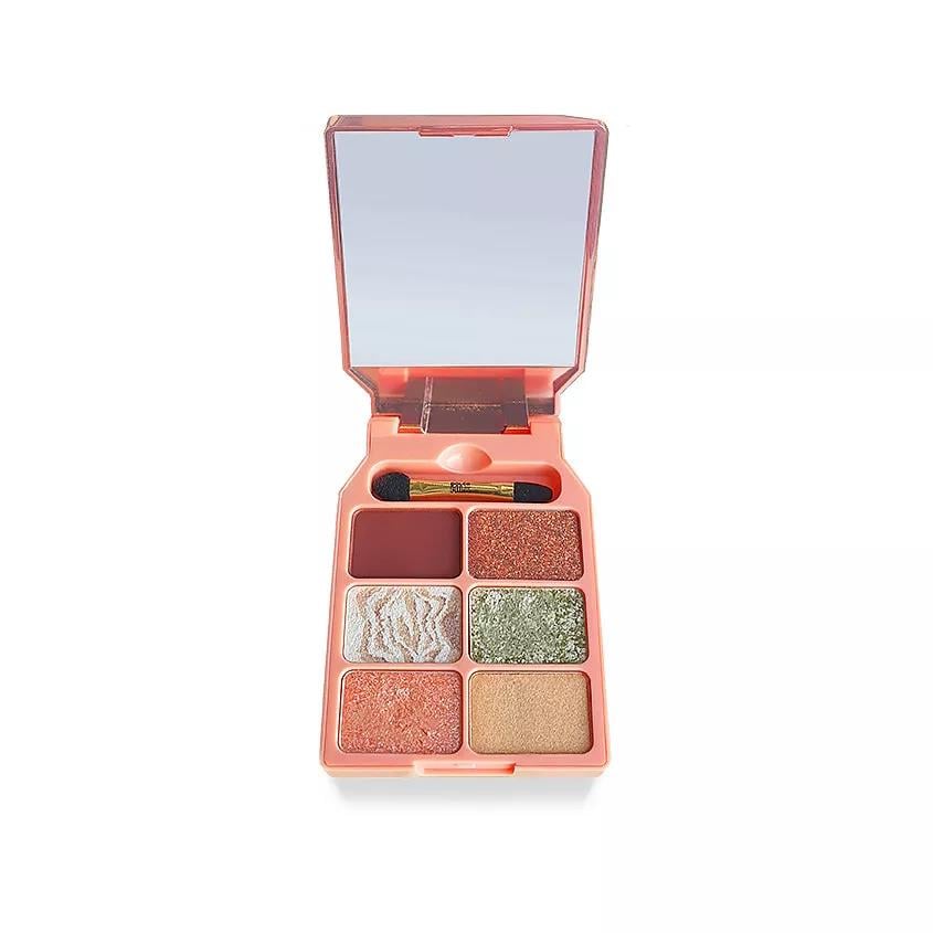Eyeshadow palette Sunset beach Peach milk pack 6 colors