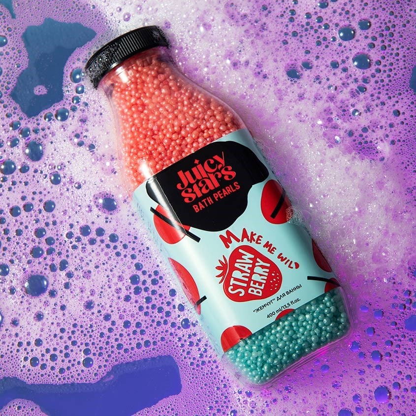 JS Bath pearl MAKE ME WILD STRAWBERRY 400 ML, foreign