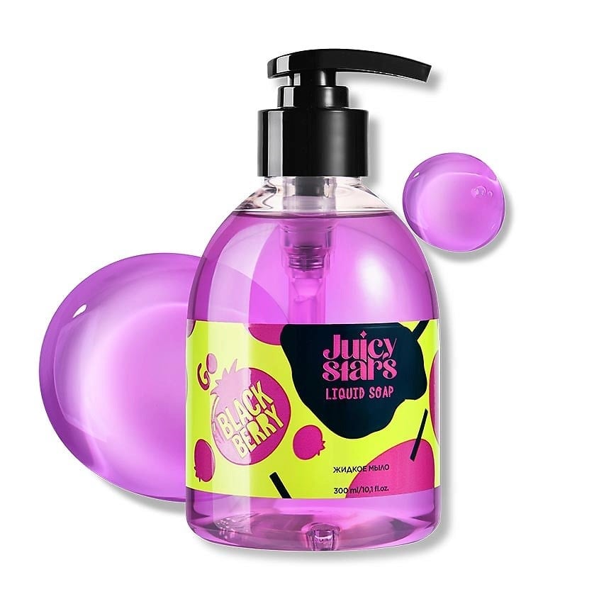 JS Liquid soap GO BLACKBERRY 400 ML, foreign 300 ML, foreign