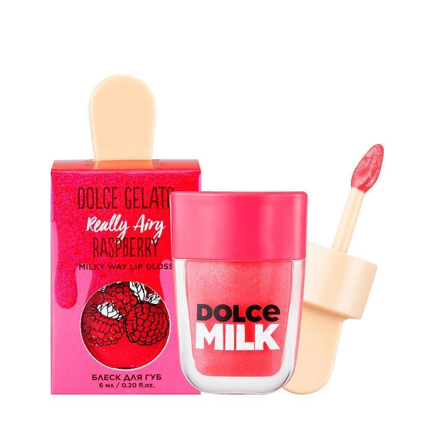 Lip gloss Gelato ((Berry-raspberry)) 6 ml case
