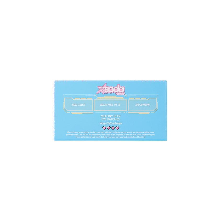 MELONY STAR hydrogel face patches  softdivalution, 60 pcs