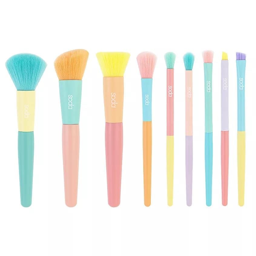 RAINBOW BRUSH SET #rainbowsmash