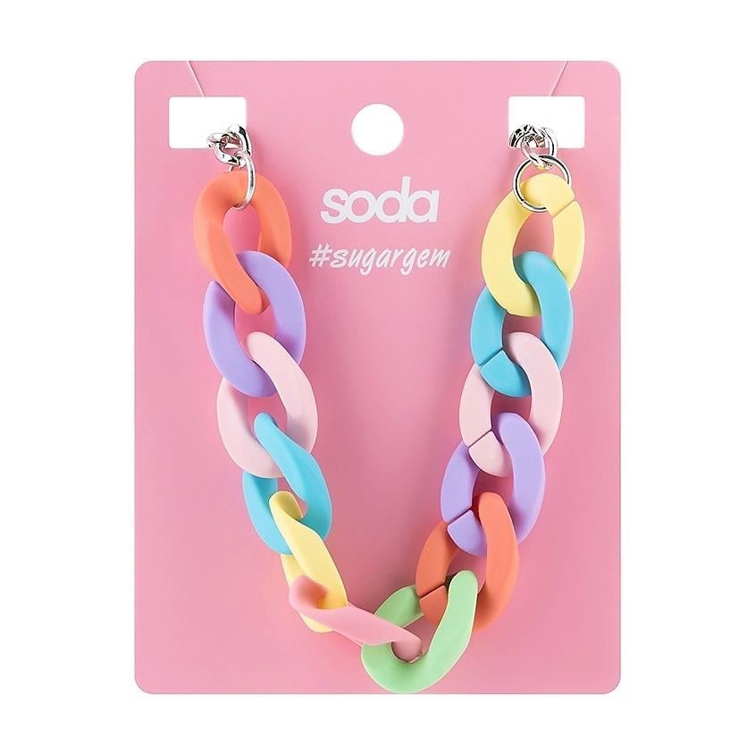 RAINBOW CHAIN ​​necklace  sugargem