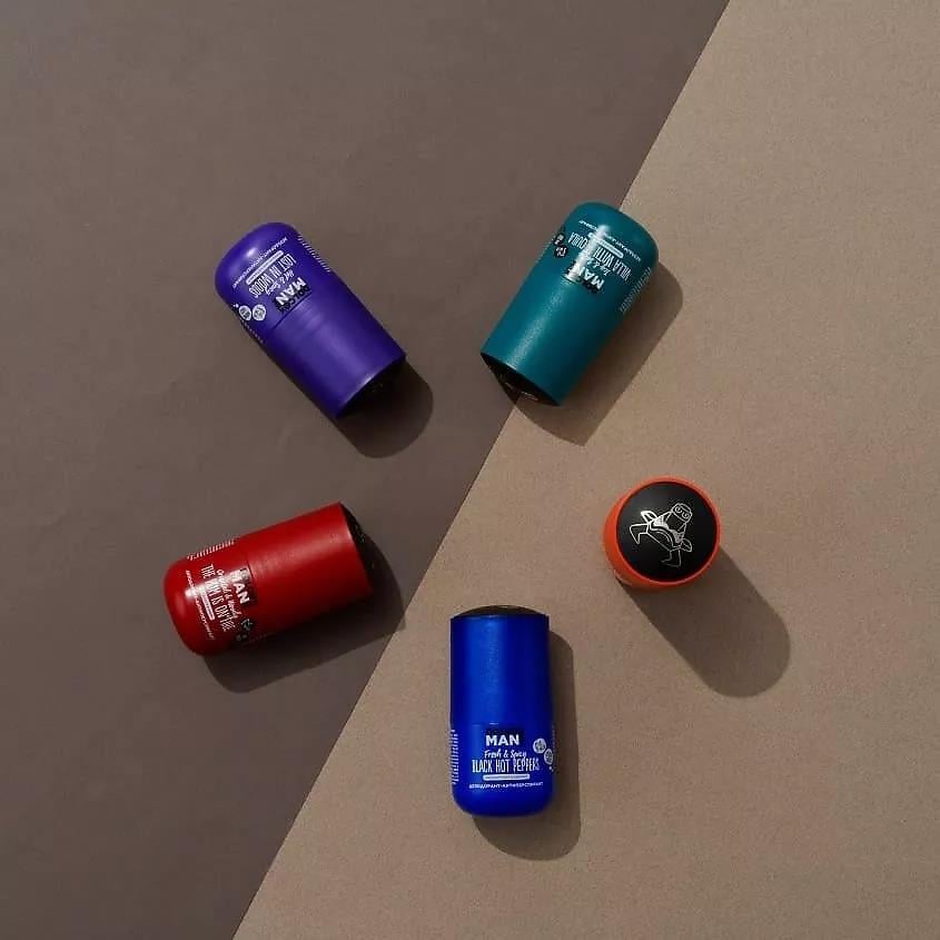 Roll-on deodorant-antiperspirant  HOT BLACK PEPPERS  fl 50 ml blue MAN