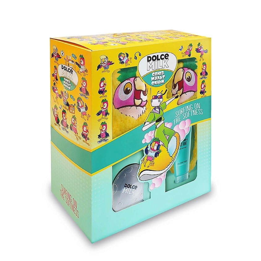 s/m Set 297 (slippers + k.d.n. Vin ter + k.d.r. Mint-choco-latte) box Kesha