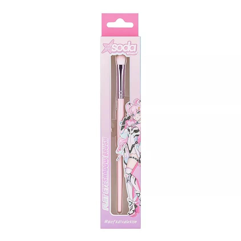 SODA-CHAN Flat Eye Makeup Brush  softdivalution