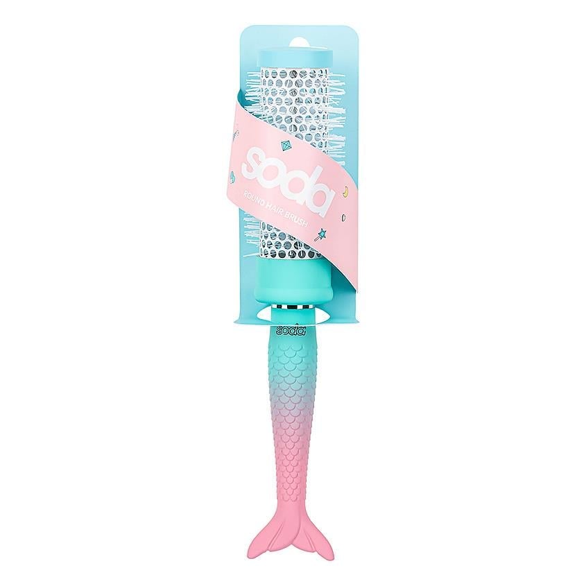 SODA Round Metal Hair Brush  mermaidhair