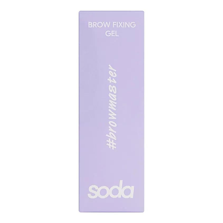 Transparent fixing gel for eyebrows BROW FIXING GEL  browmaster 001, 5 ml