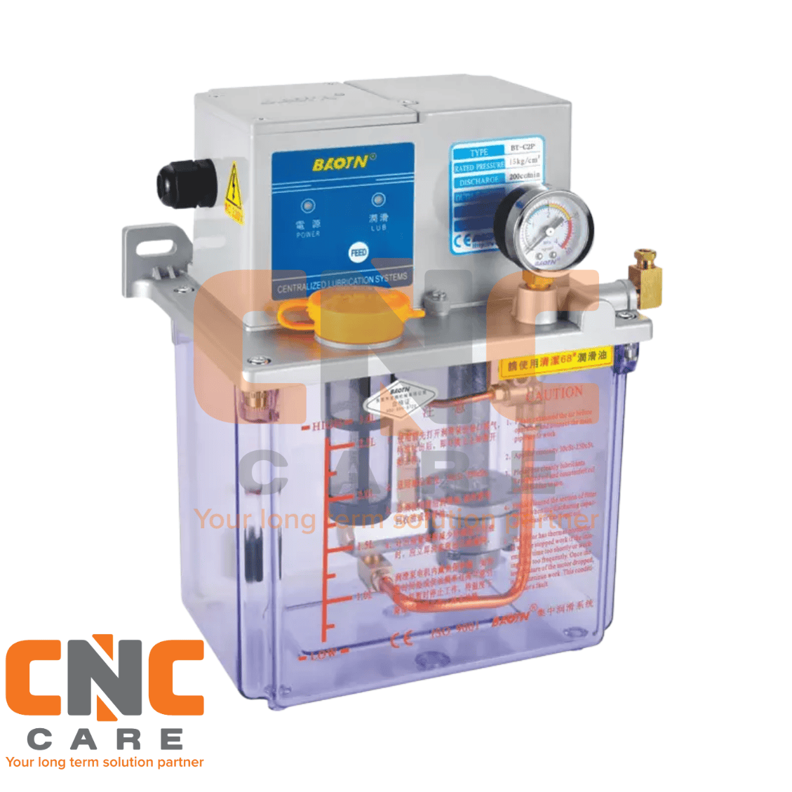 BAOTNBTA-C2P2-256 ( 220 V ) 2 LT PLC KONTROLLÜ CNC YAĞLAMA ÜNİTESİ  NONE