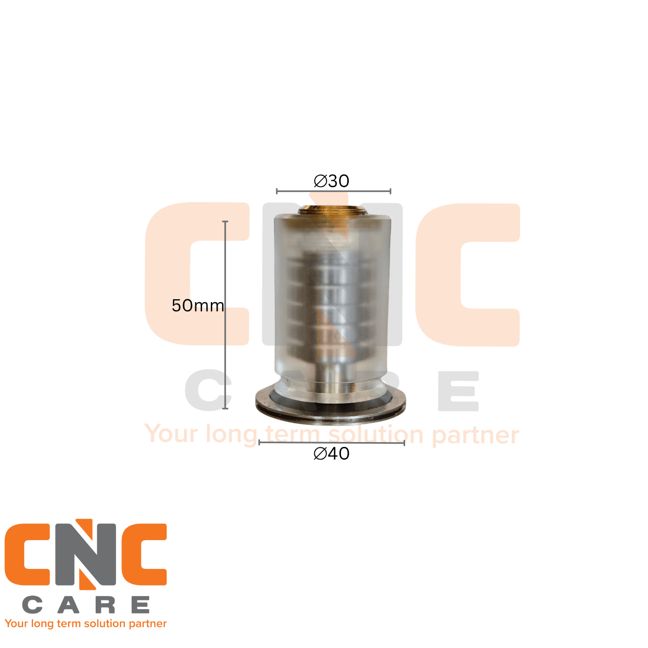 CNC CAREÇap:40 Plastik Yatak Çapı:30 Boy:50 Plastik Yataklı Makara Takım T.T. NONE