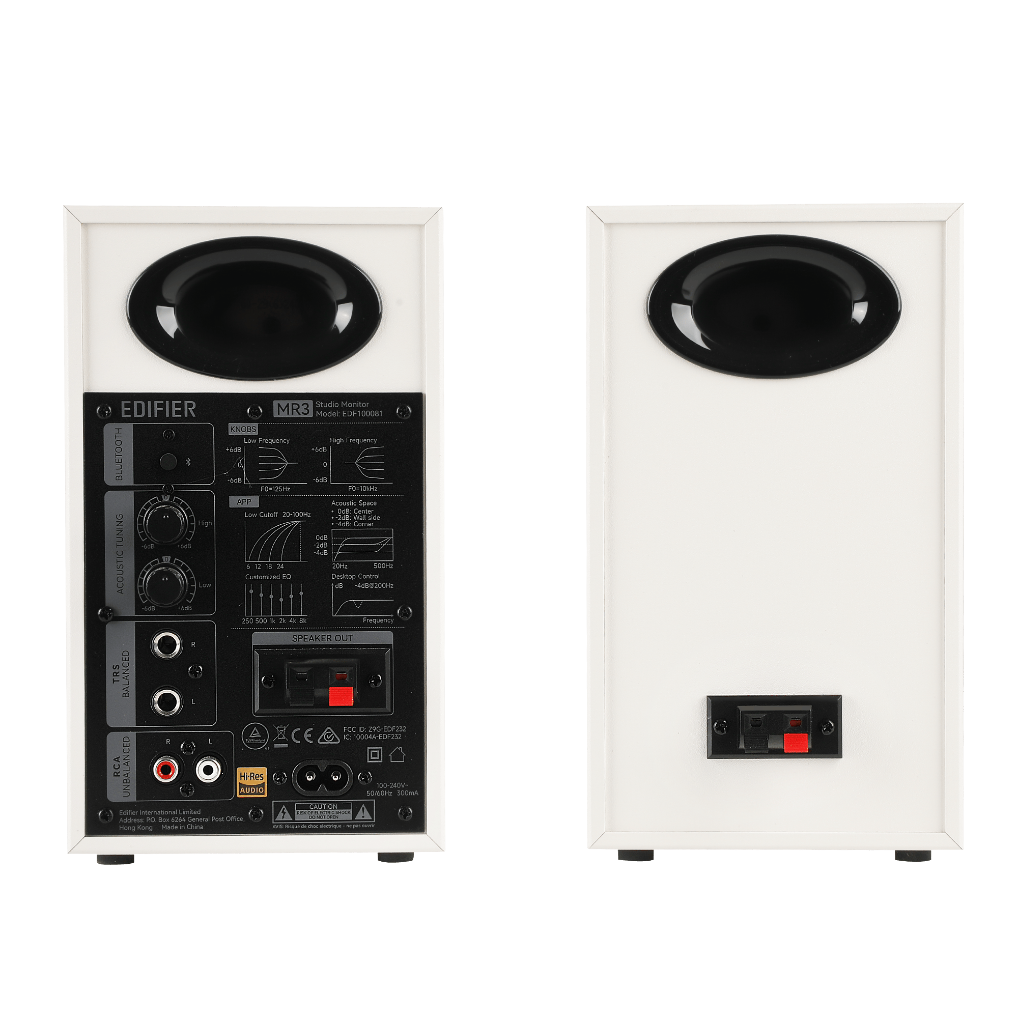 EDIFIEREdifierEdifier MR3 2.0 Monitör Hoparlör Sistemi Beyaz