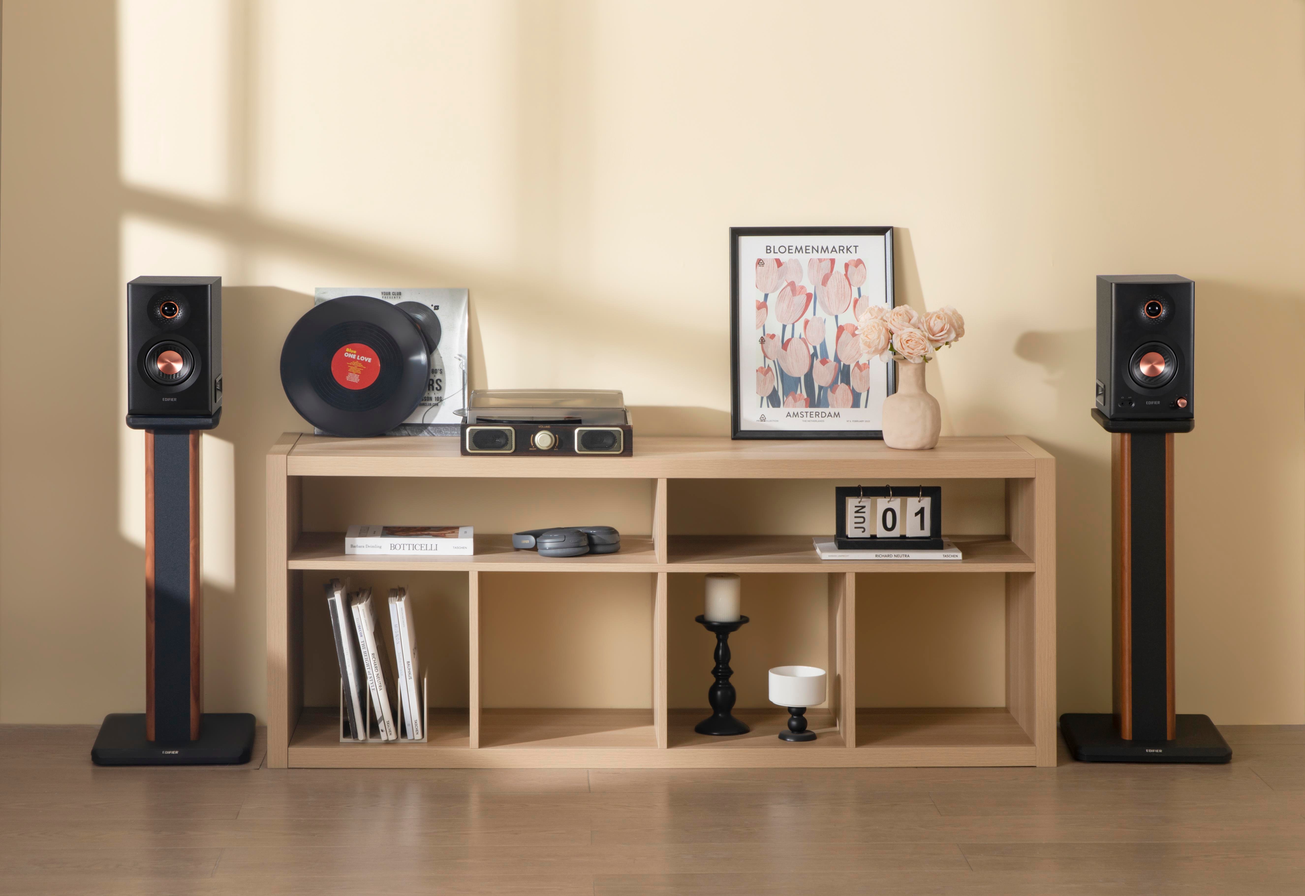 EDIFIEREdifierEdifier MR5 Güçlendirilmiş Stüdyo Monitör Hoparlörü Siyah