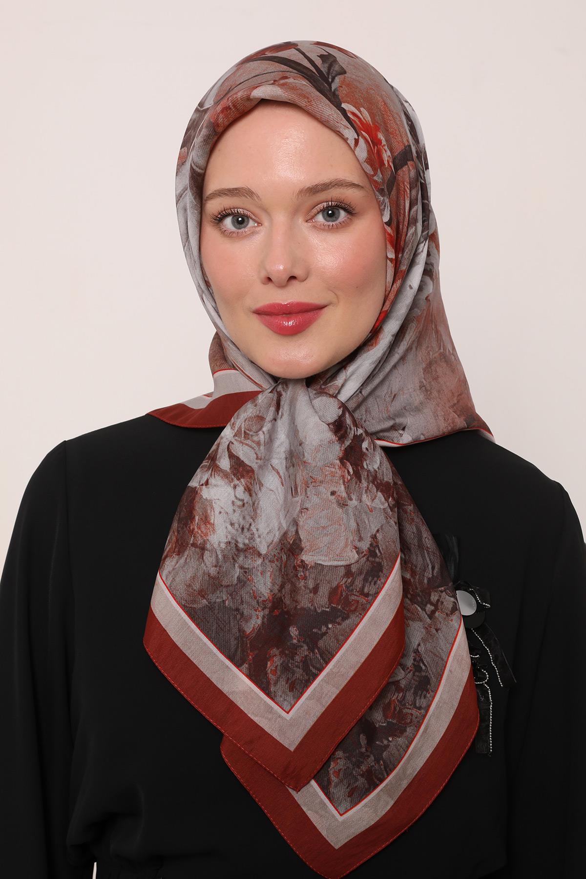 Flora Eşarp | Kızıl Toprak