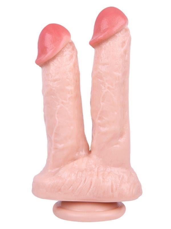 Realistik Dildolar21cm Realistik Çiftli DildoElisium
