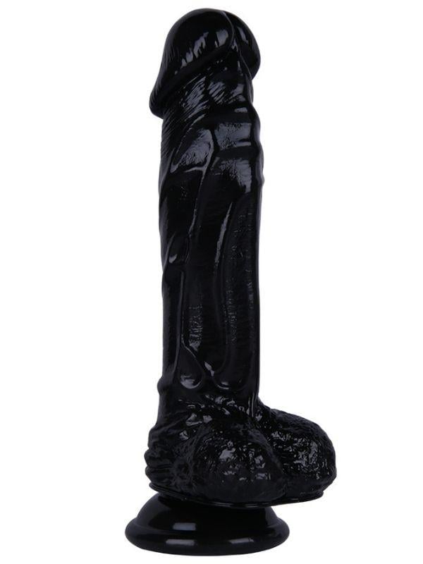 Realistik Dildolar21cm Siyah DildoElisium