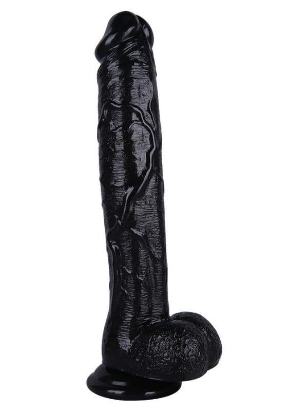 Realistik Dildolar30cm Siyah DildoElisium